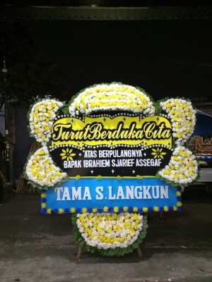 Papan Bunga Duka di Jakamulya