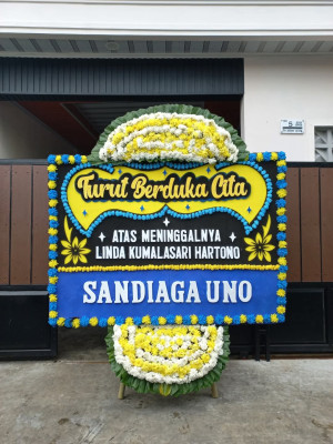 Papan Bunga Duka di Jakamulya