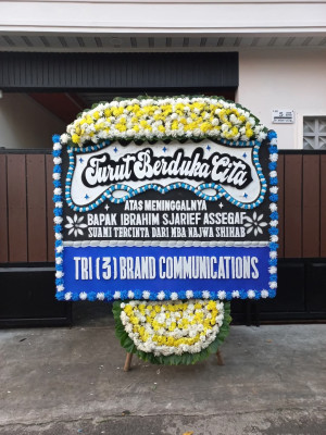 Papan Bunga Duka di Jakamulya